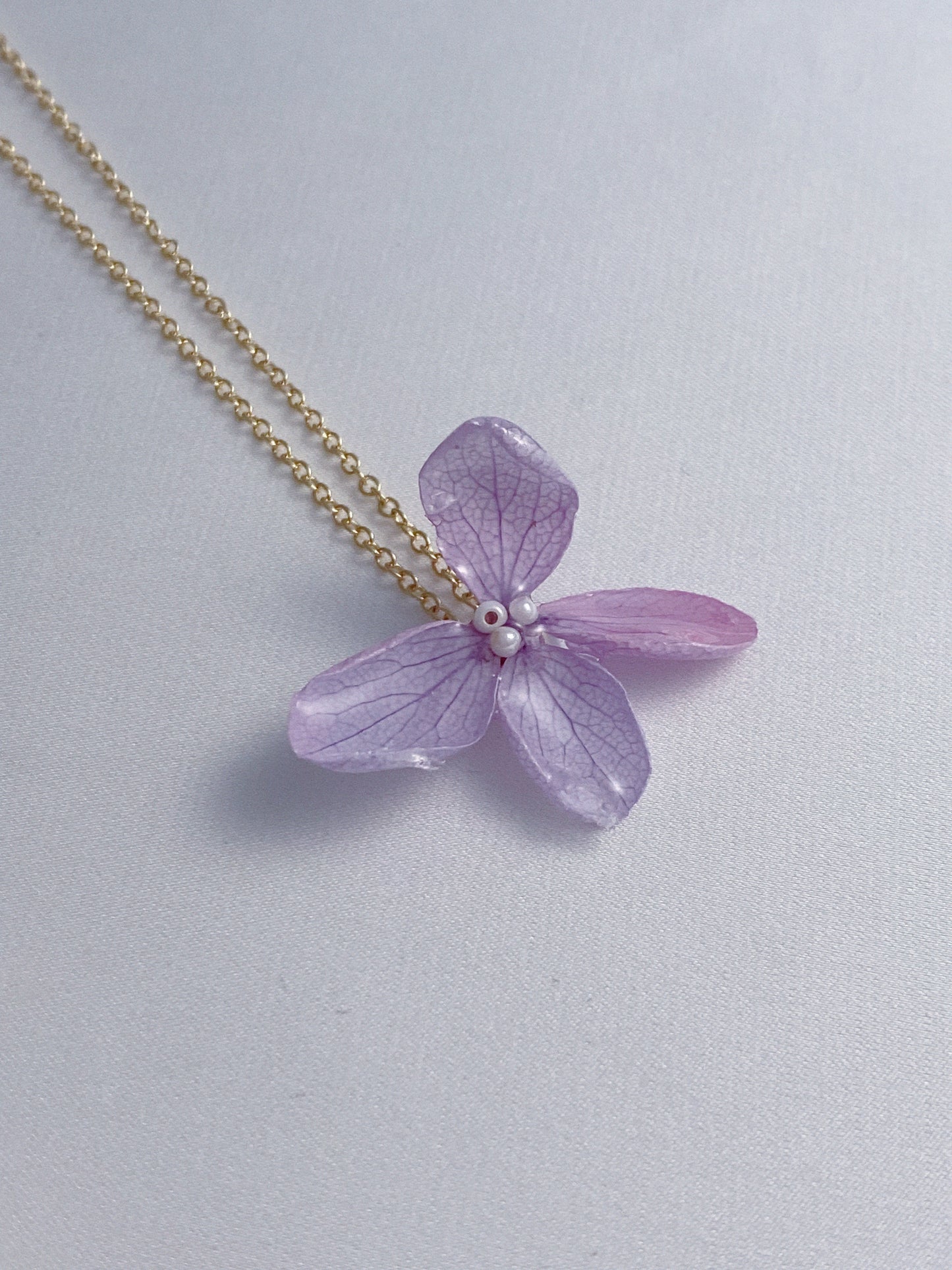 Classic Hydrangea Necklace