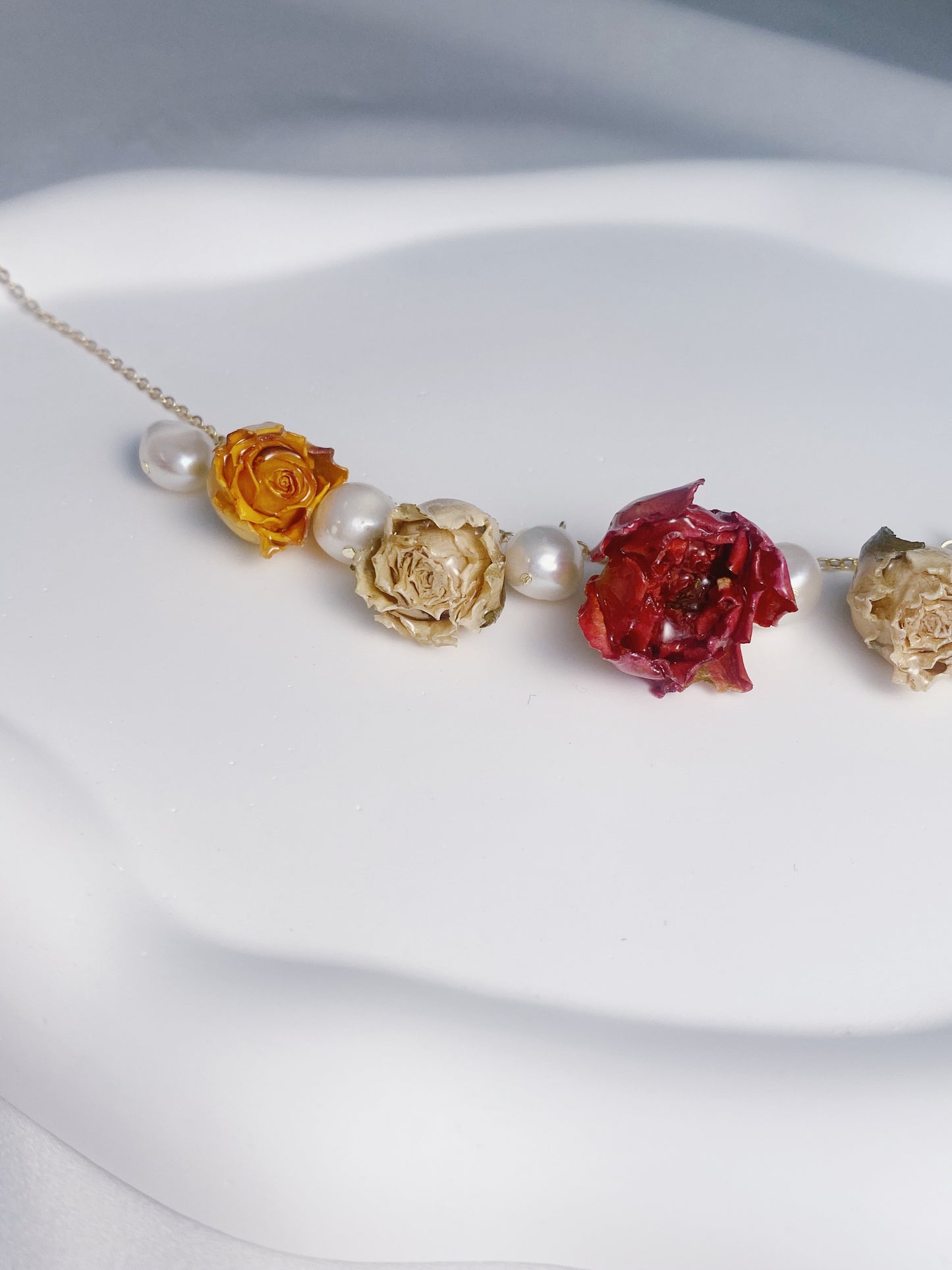 Eternal Rose Garden Necklace