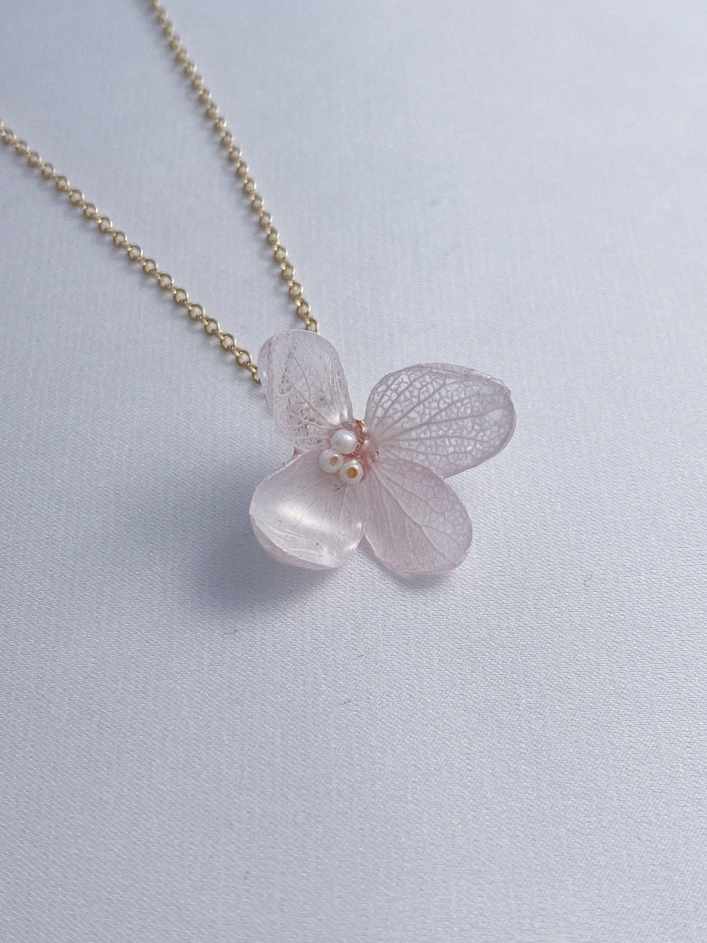 Classic Hydrangea Necklace