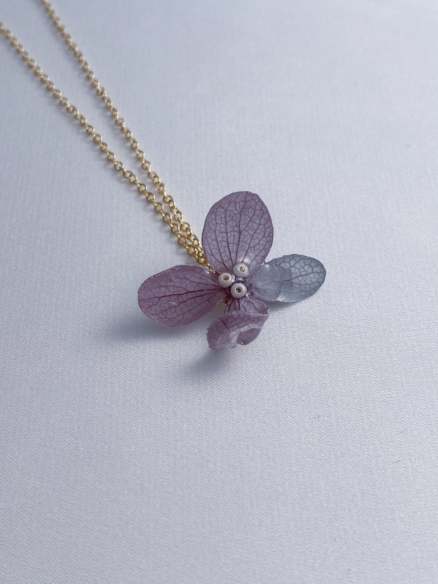 Classic Hydrangea Necklace