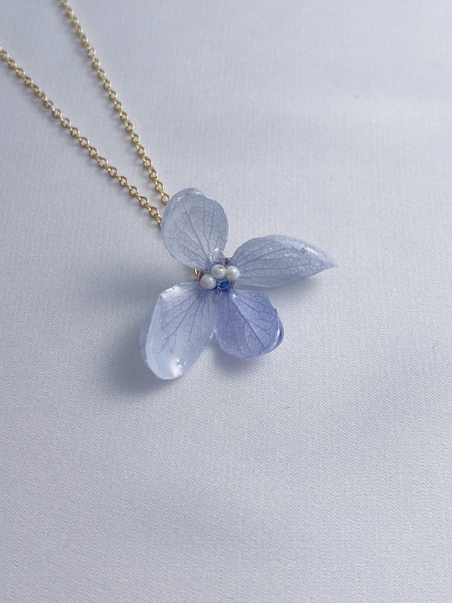 Classic Hydrangea Necklace