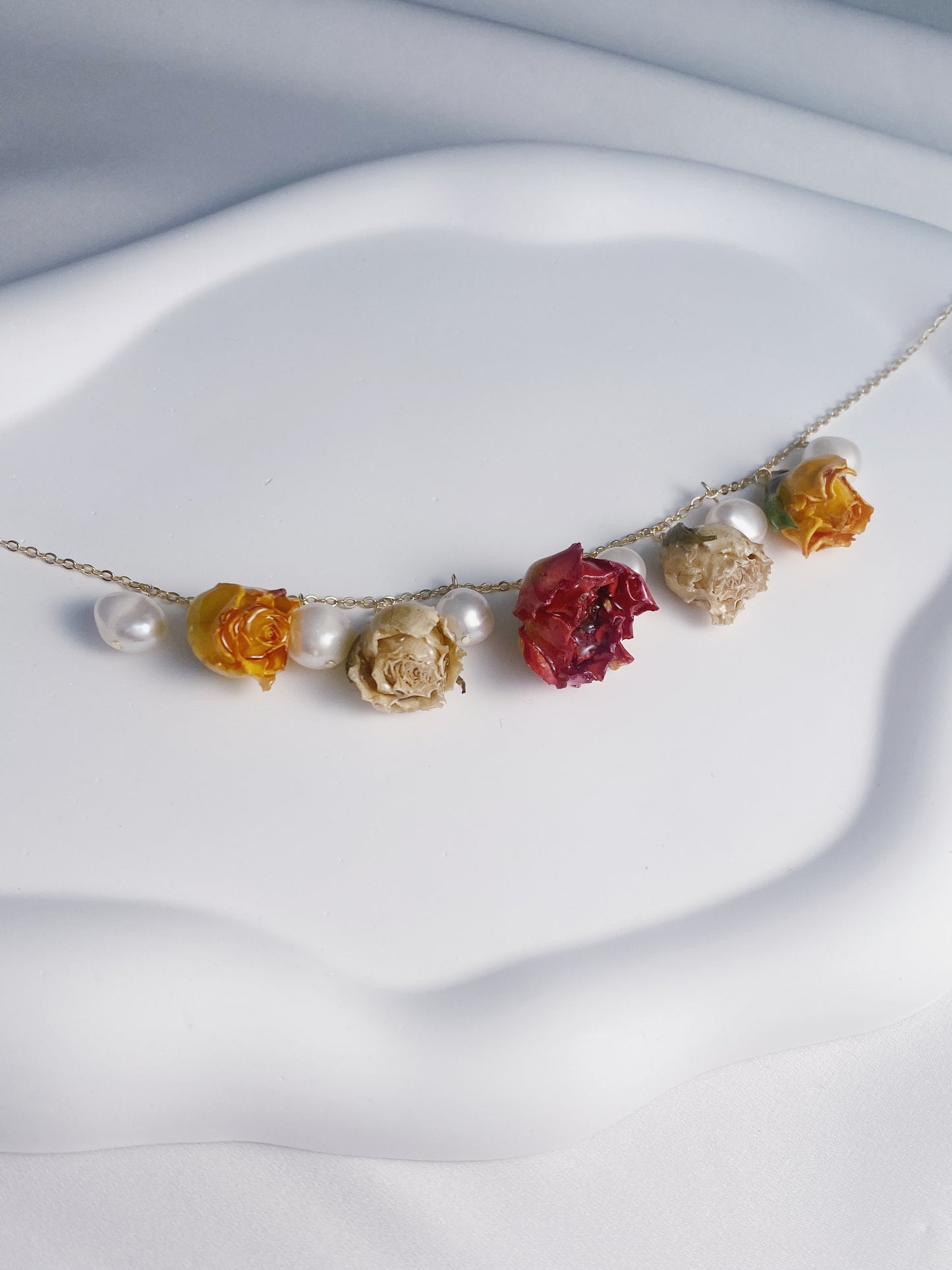 Eternal Rose Garden Necklace