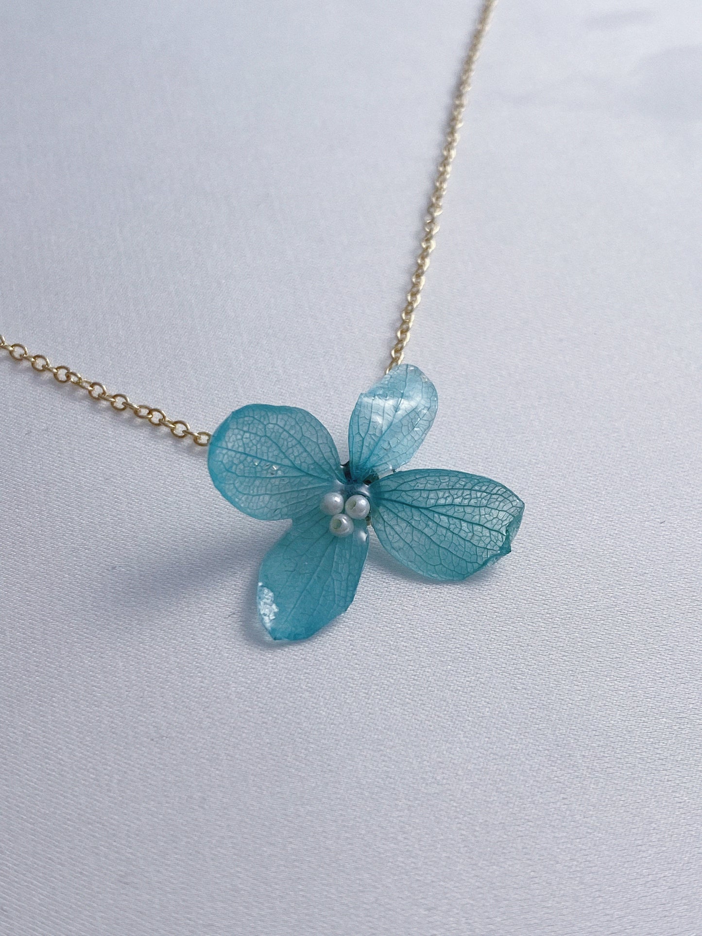 Classic Hydrangea Necklace