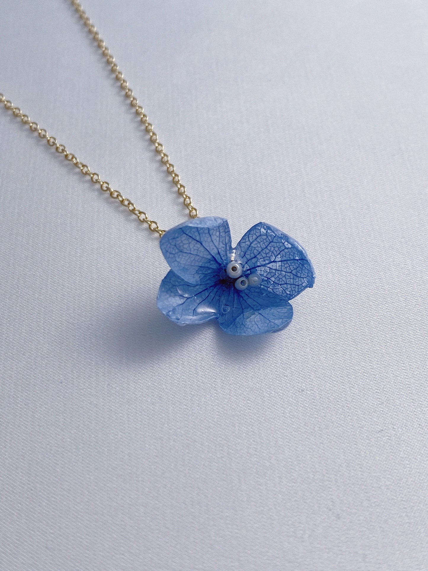 Classic Hydrangea Necklace