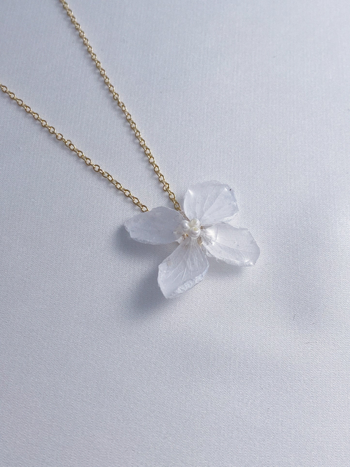 Classic Hydrangea Necklace