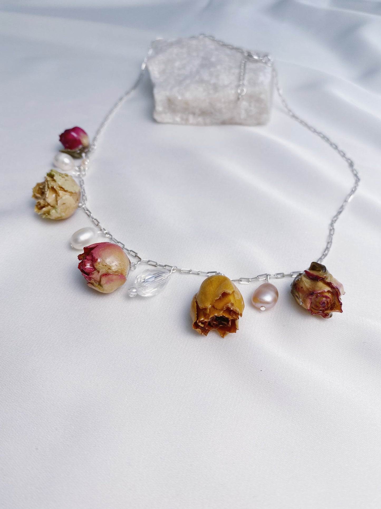 Eternal Rose Garden Necklace