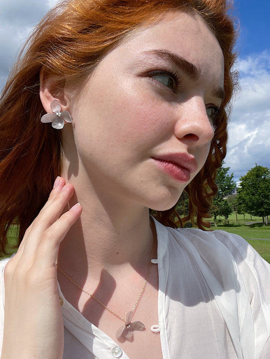 Hydrangea Harmony Studs