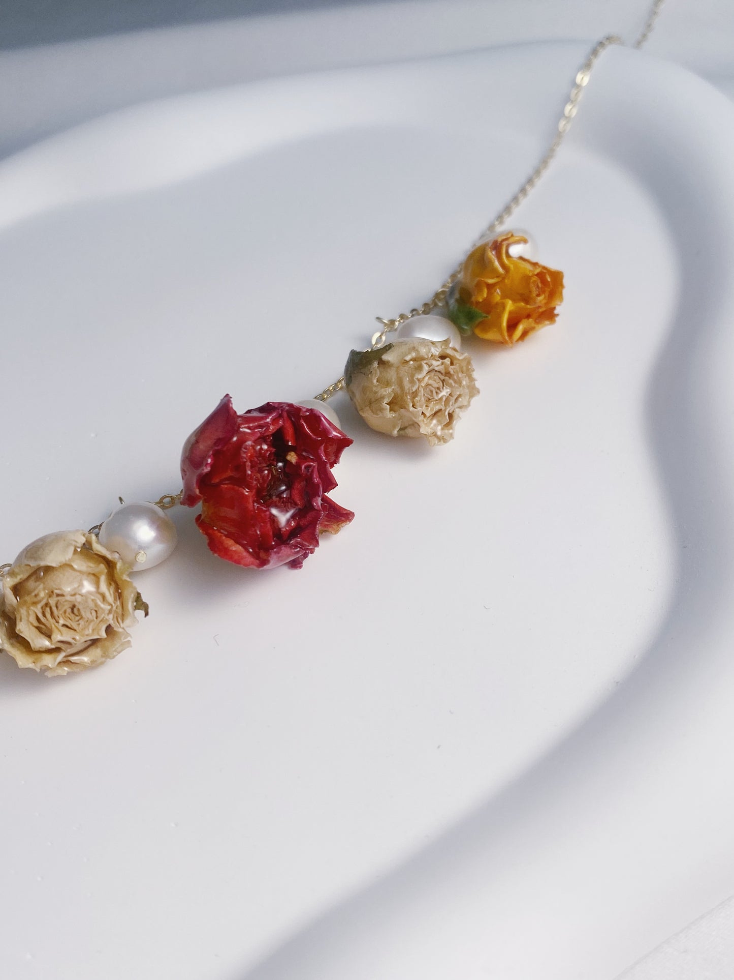 Eternal Rose Garden Necklace