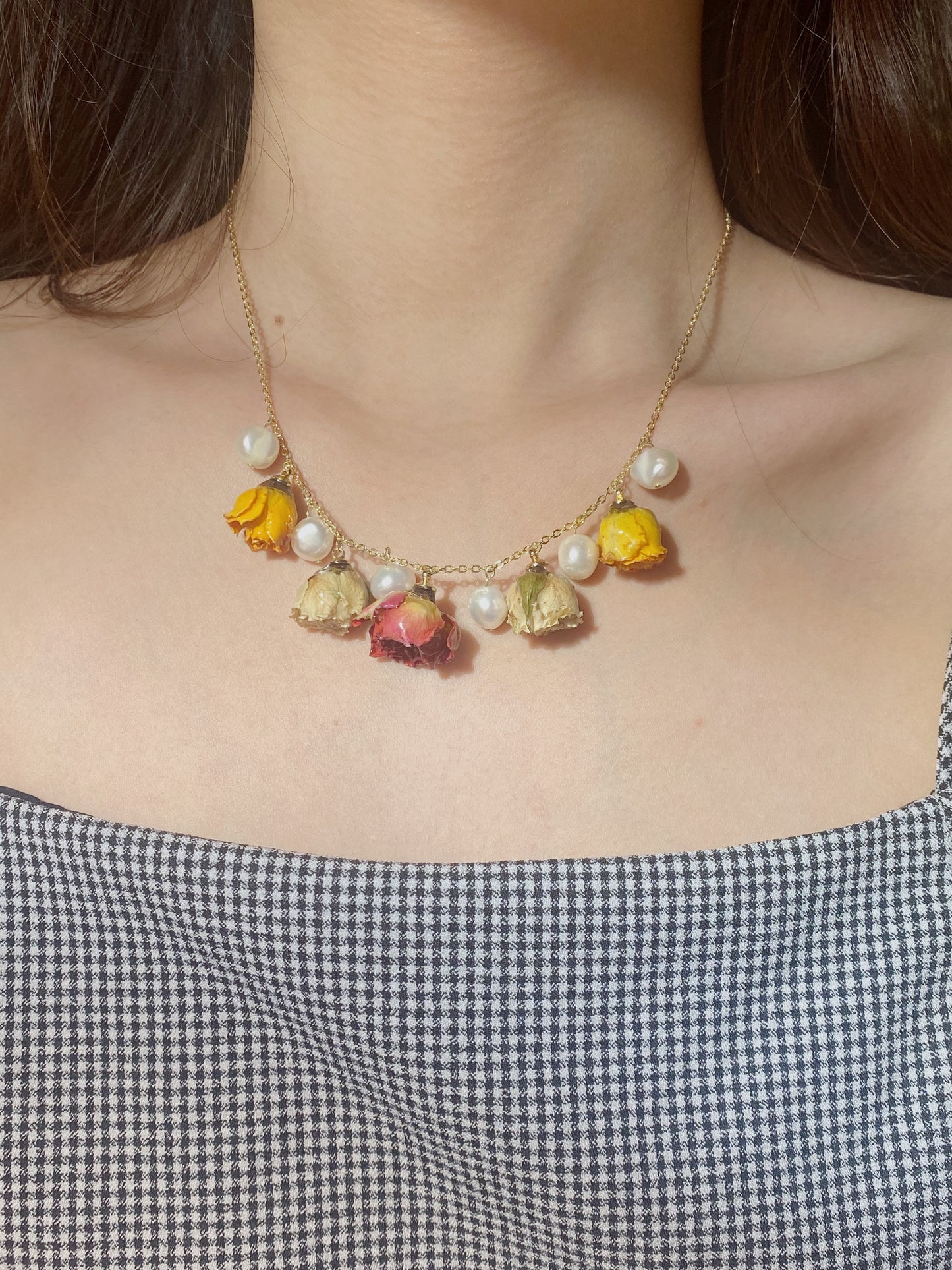 Eternal Rose Garden Necklace