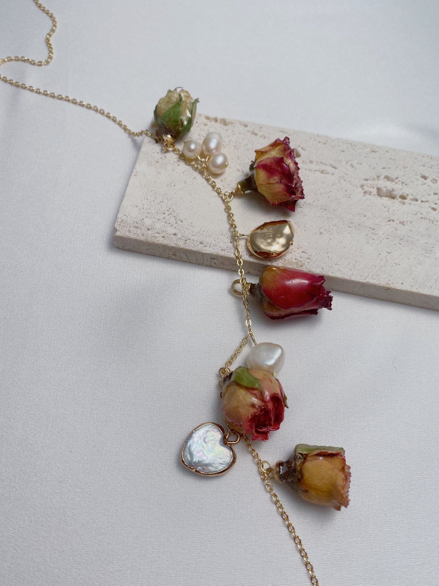 Eternal Rose Garden Necklace