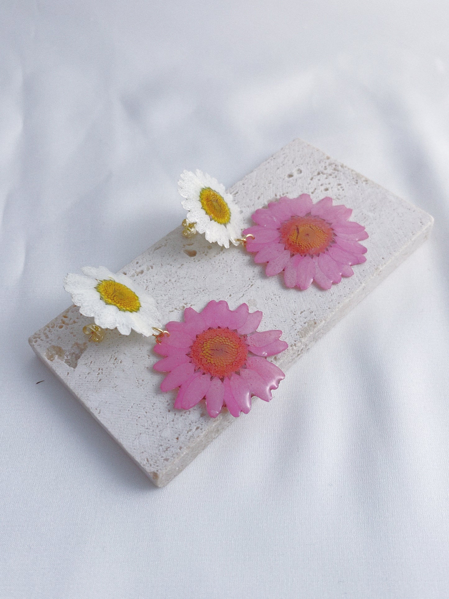 Sunshine Daisy Drops Earrings