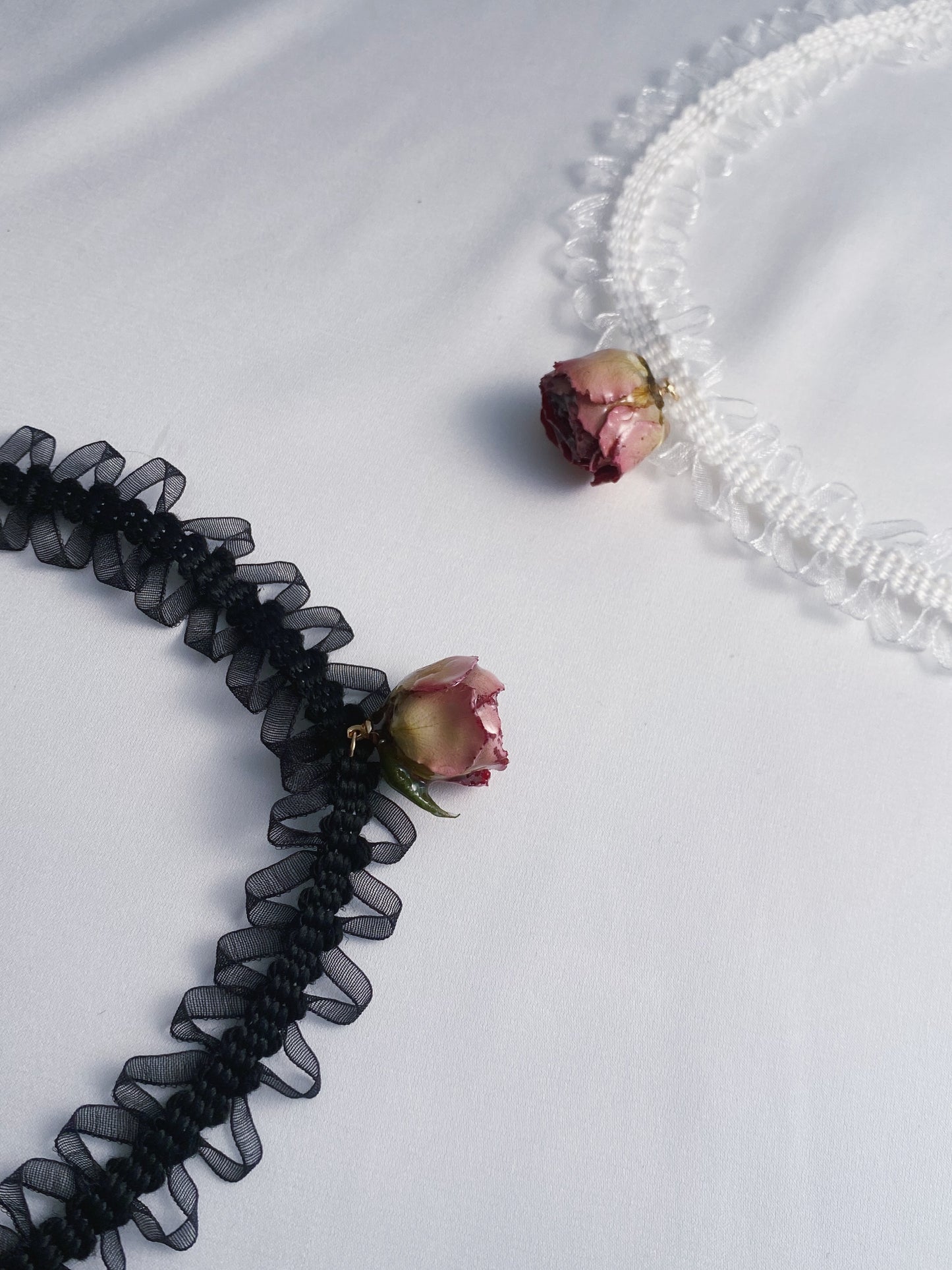 Bianca Ballerina Lace Rose Choker